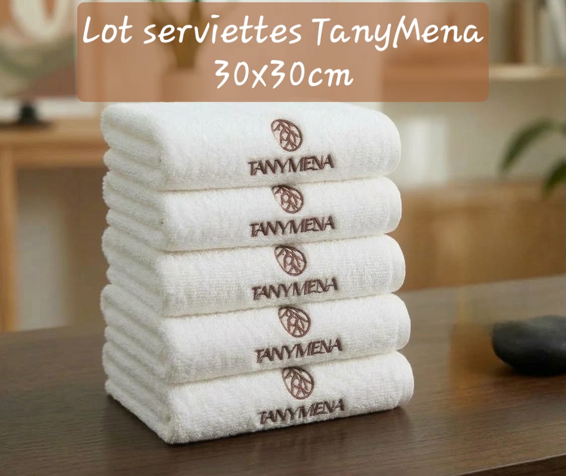 image SUR COMMANDE - Lot de 5 serviettesTany mena